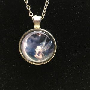 Girls fairy necklace